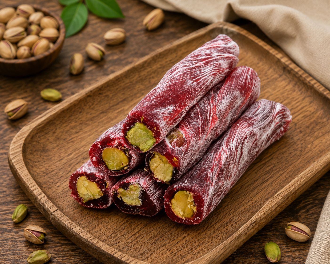 Nar Aromalı Parmak Lokum